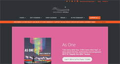 Desktop Screenshot of anchorageopera.org